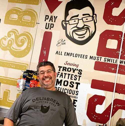 Deli and Brew a lovable deli in Troy, NY.